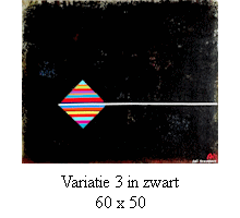 Variatie 3 in zwart